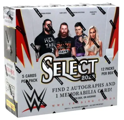 2023 Panini Select WWE Hobby Box