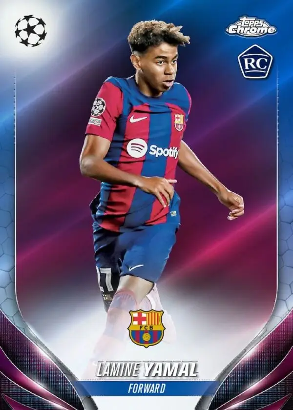 2023-24 Topps Chrome UEFA Club Competitions Jumbo Box - Image 7