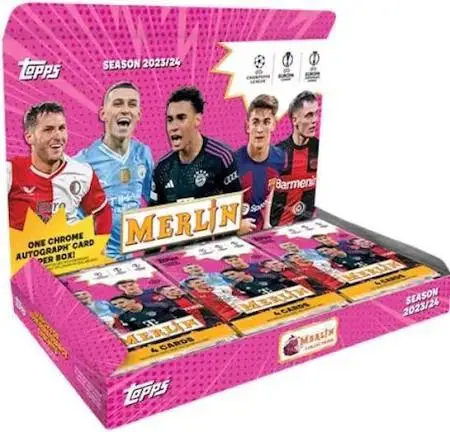2023-24 Topps Merlin Soccer Hobby Box