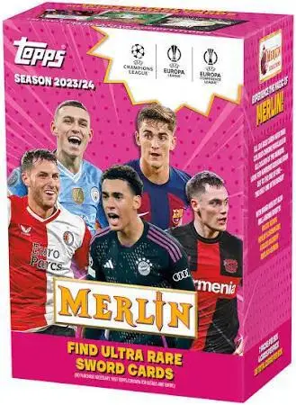 2023-24 Topps Merlin Soccer Blaster Box