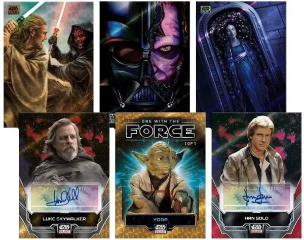 2024 Topps Star Wars Chrome Galaxy Hobby Box - Image 2