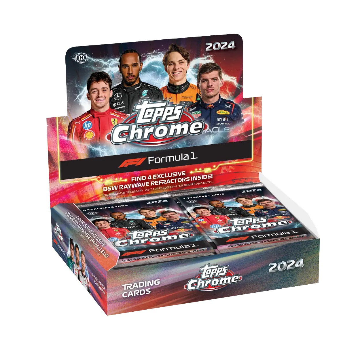 2024 Topps Chrome F1 Formula 1 Racing Qualifying Lap Box