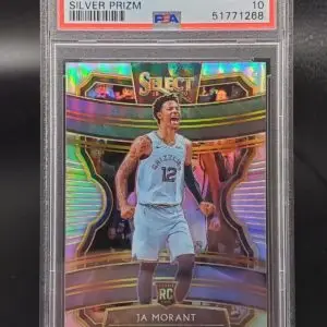 PSA 10 PANINI SELECT SILVER RC JA MORANT