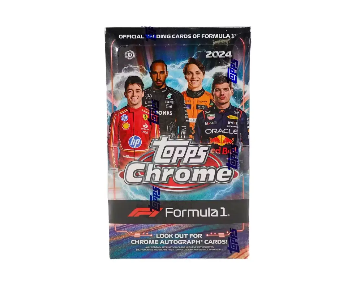 2024 Topps Chrome F1 Formula One Hobby Box