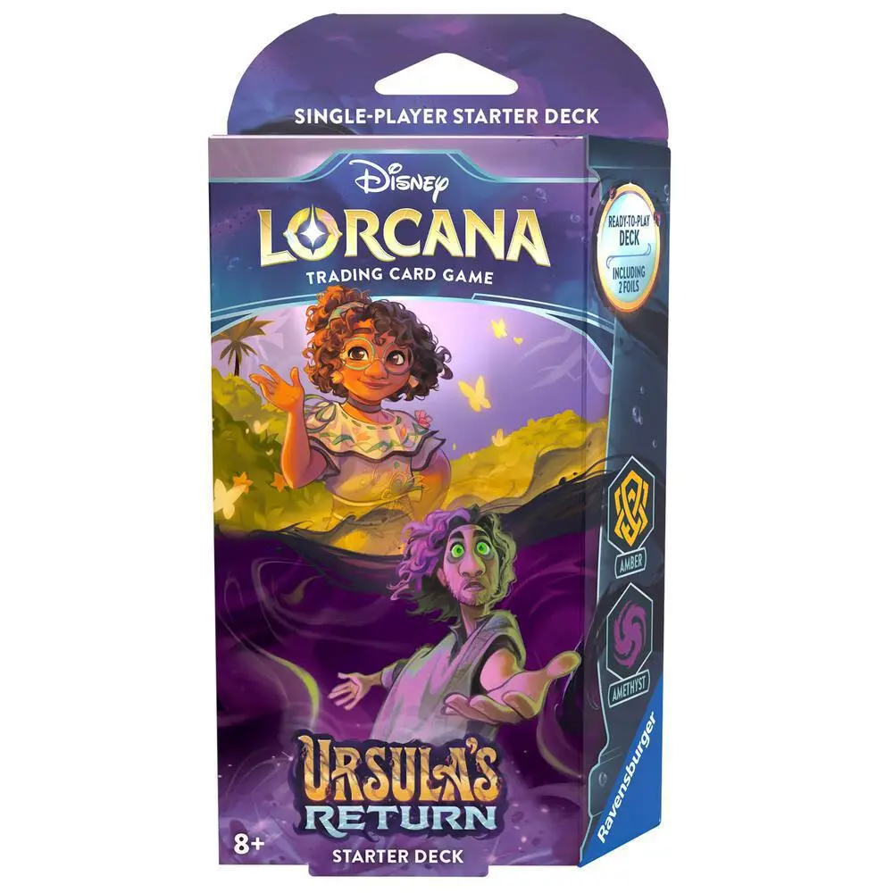 Disney Lorcana Ursula's Return Starter Deck - Amber/Amethyst