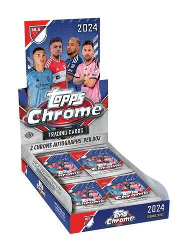2024 Topps Chrome MLS Soccer Hobby Box