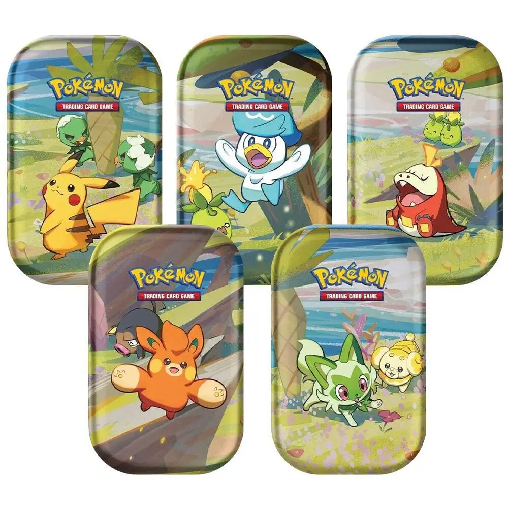 Pokemon Paldean Friends Mini Tin