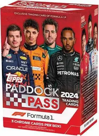 2024 Topps Paddock Pass Formula 1 F1 Blaster Box