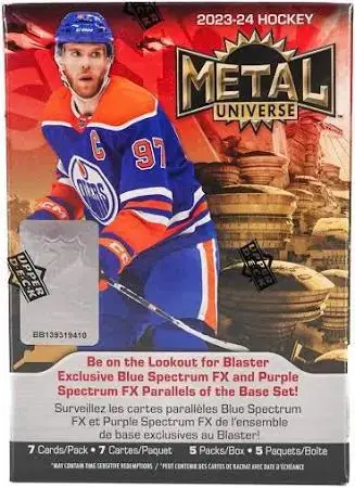 2023-24 Upper Deck Skybox Metal Universe Hockey Blaster Box