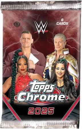 2025 Topps Chrome WWE Hobby Pack