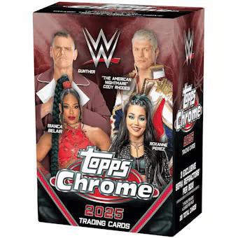 2025 Topps Chrome WWE Blaster Box