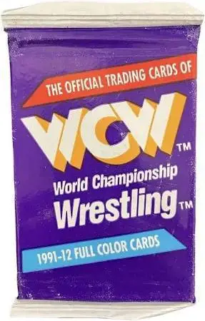 1991 WCW Wrestling Trading Card Pack