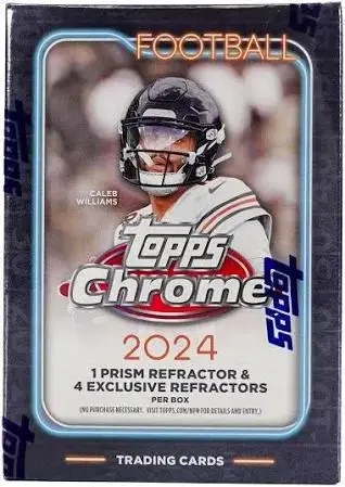 2024 Topps Chrome Football Blaster Box