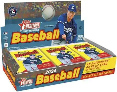 2024 Topps Heritage High Number Baseball Hobby Box