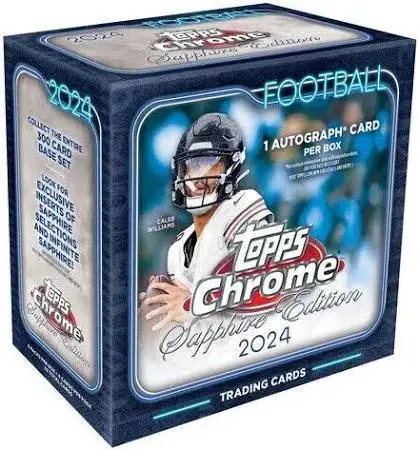 2024 Topps Chrome Sapphire Football Hobby Box