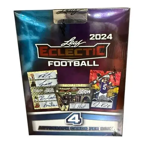 2024 Leaf Eclectic Football Hobby Box