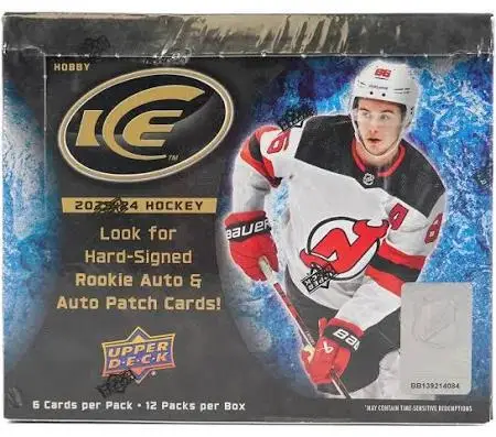 2023-24 Upper Deck Ice Hockey Hobby Box