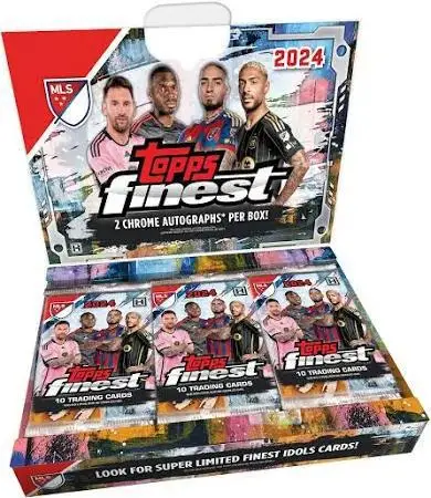 2024 Topps Finest MLS Soccer Hobby Box