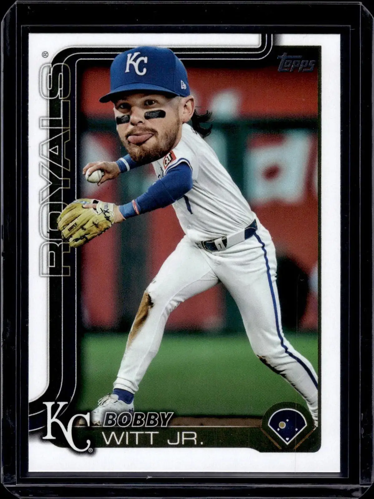 Bobby Witt Jr. 2025 Topps Celebration Big Head SSP Kansas City Royals 100