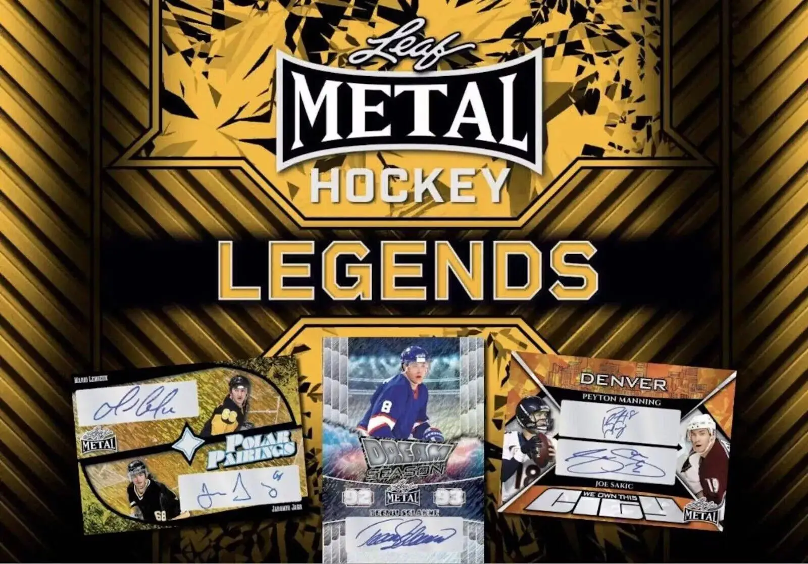 2025 Leaf Metal Hockey Legends Hobby Box