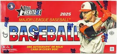 2025 Topps Heritage Baseball Hobby Box
