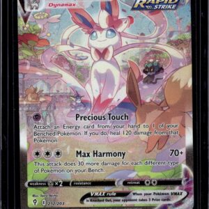 Sylveon VMAX (Alternate Art Secret) Pokemon SWSH07: Evolving Skies 212/203