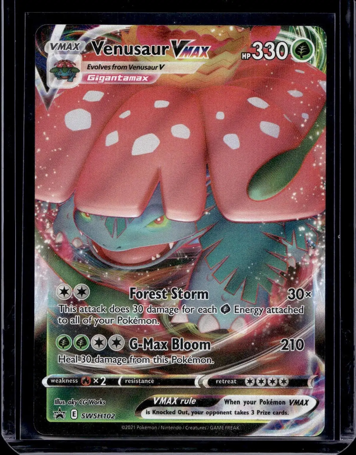 Venusaur VMAX Pokemon SWSH: Sword & Shield Promo Cards SWSH102