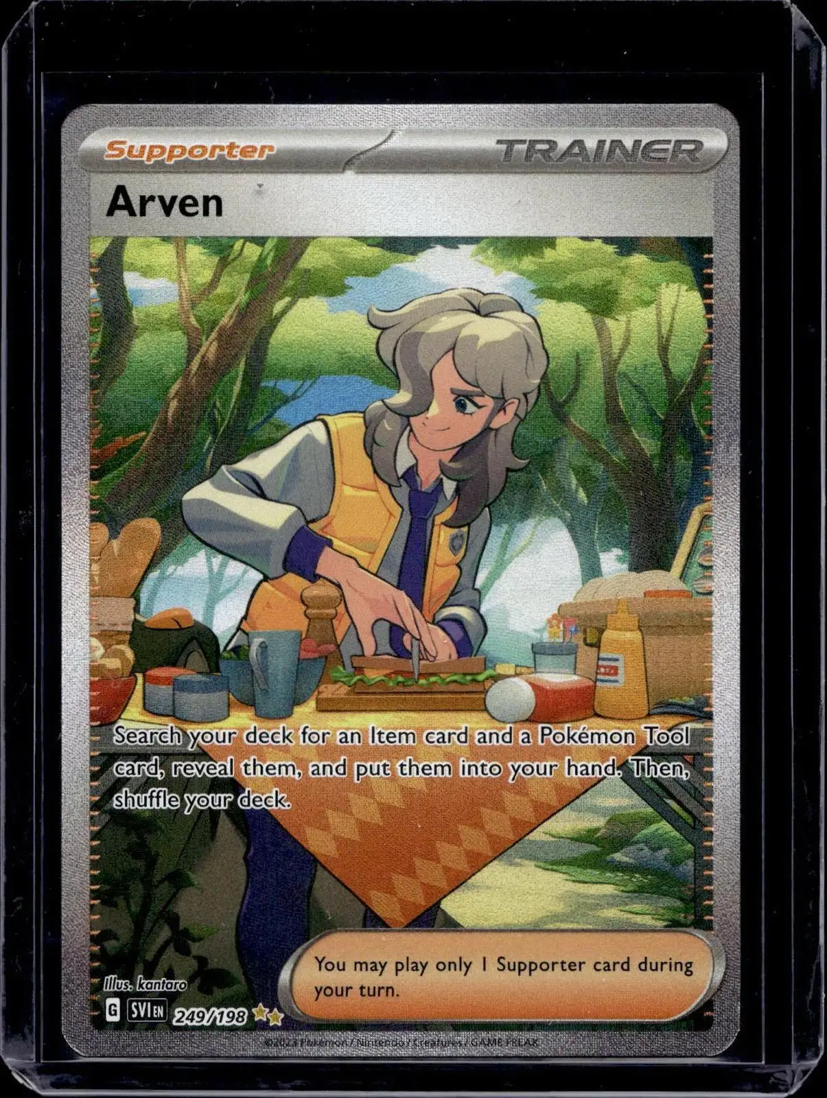 Arven Pokemon SV01: Scarlet & Violet Base Set 249/198
