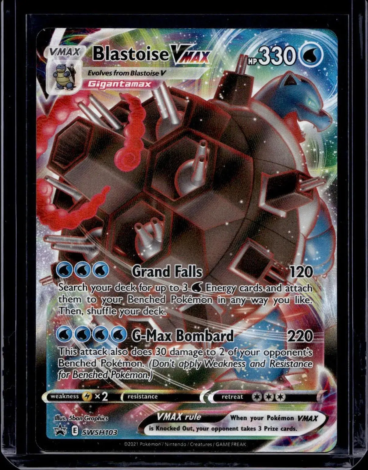 Blastoise VMAX Pokemon SWSH: Sword & Shield Promo Cards SWSH103