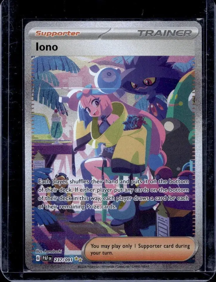 Iono Pokemon SV: Paldean Fates 237/091