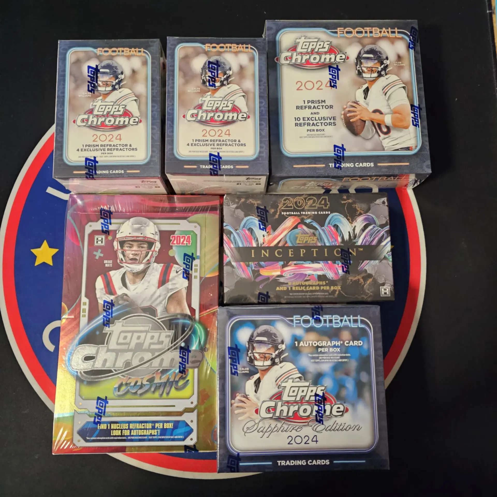2024 Topps Football 6 Box Random Team Break #1428 TWO FREE SPOT GIVEAWAYS ADDED! - LIVE @ 6:50 PM CST 5/10
