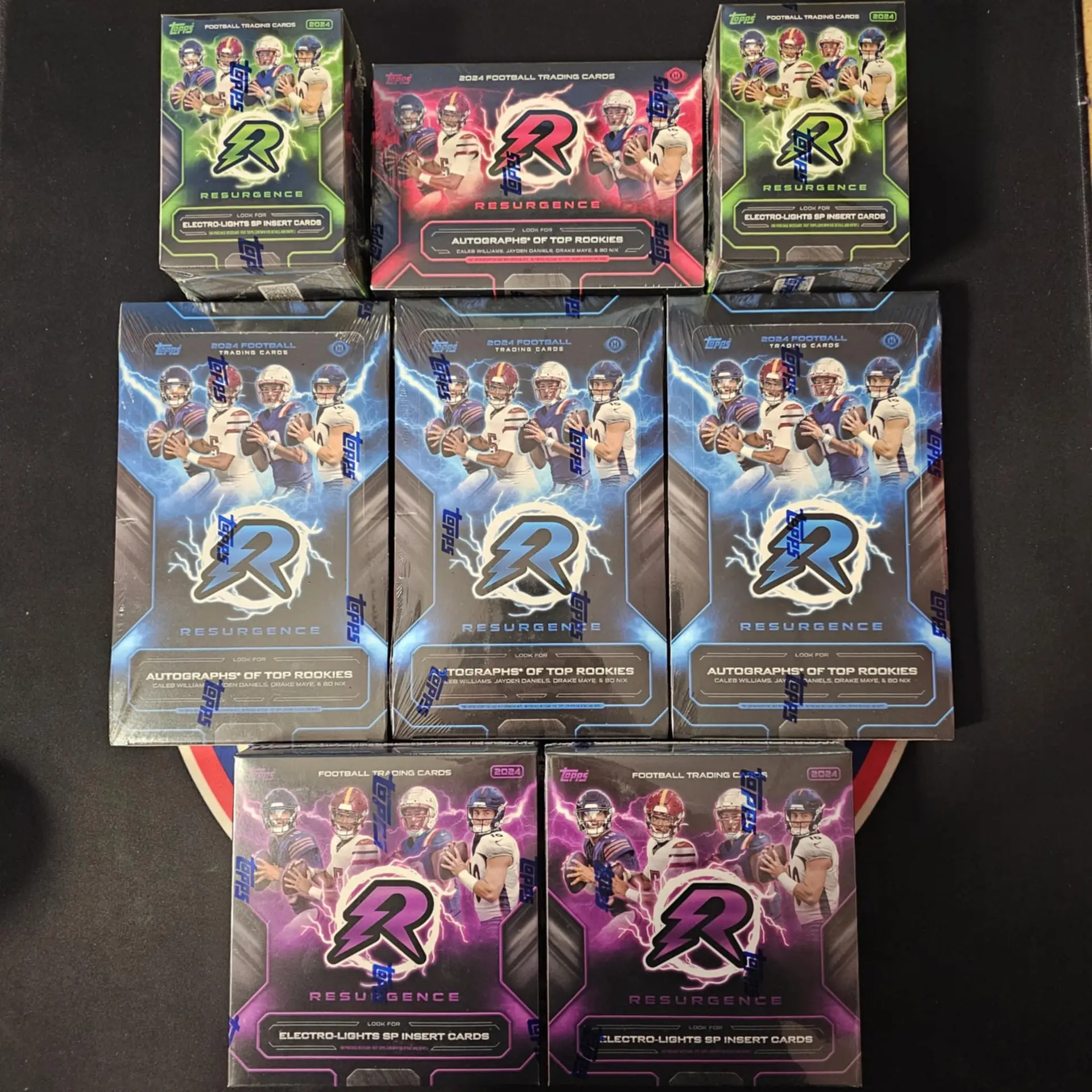 2024 Topps Resurgence Football 8 Box Random Team Break #1435 - LIVE @ 10:15 PM CST 5/10